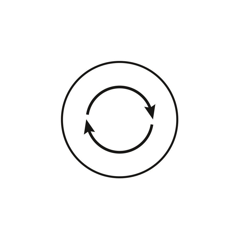 Kreislauf Icon (nachhaltig)