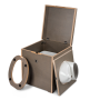 FancyLoo Divert Premium composting toilet white/stone grey