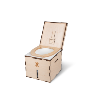 MicroLoo composting toilet white