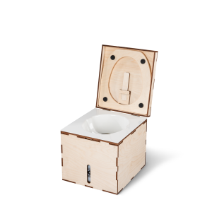 MicroLoo composting toilet white