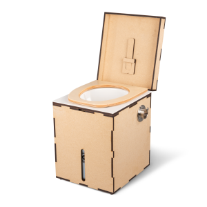 MiniLoo HDYRO composting toilet DIY kit with fan 12V