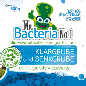 Mr. Bacteria No. 1 &ndash; Bioenzymatischer Reiniger f&uuml;r Kl&auml;rgruben &amp; Senkgruben