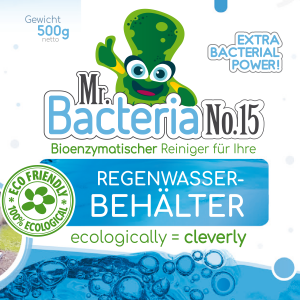 Mr. Bacteria No. 15 &ndash; Bioenzymatic cleaner for rainwater tanks
