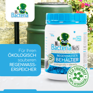 Mr. Bacteria No. 15 &ndash; Bioenzymatischer Reiniger f&uuml;r Regenwasserbeh&auml;lter
