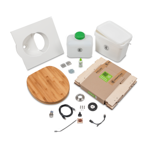 EasyLoo composting toilet DIY kit with fan 5V white