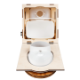 EasyLoo composting toilet DIY kit with fan 5V white