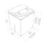 MiniLoo composting toilet DIY kit white