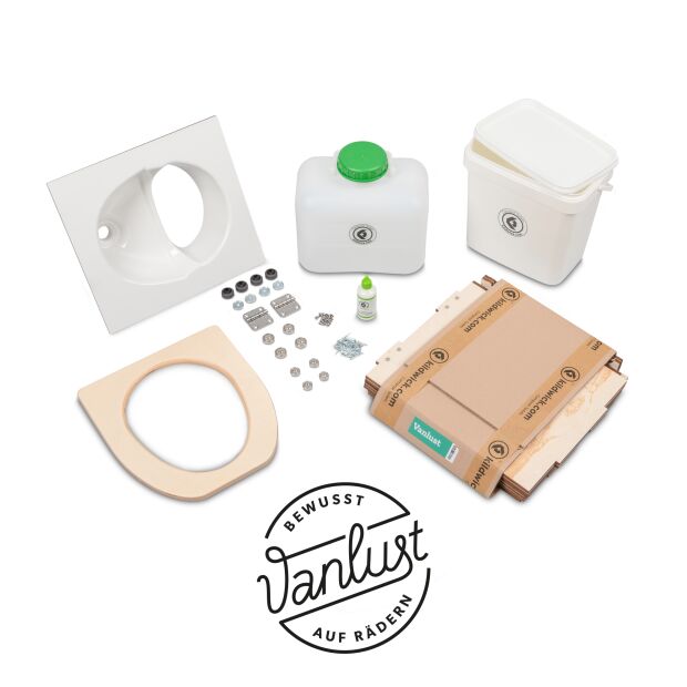 MiniLoo DIY Kit camping toilet Vanlust.de Edition