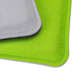 MiniLoo seat cushion green &amp; grey