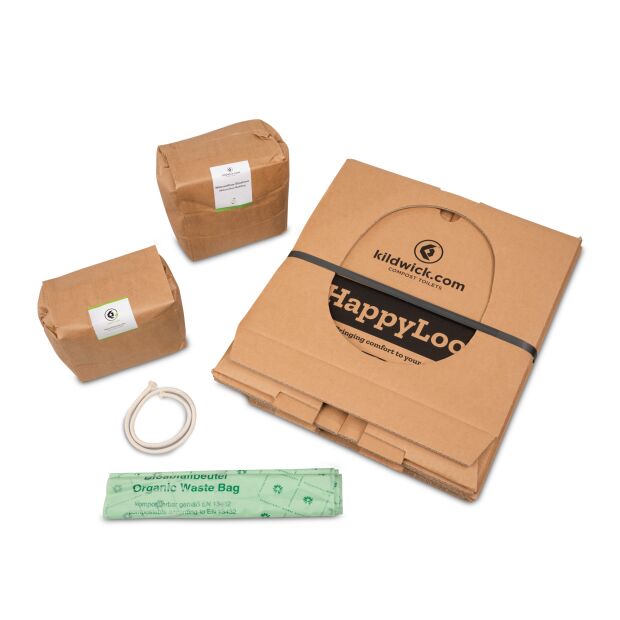 HappyLoo DIY Kit portable camping toilet